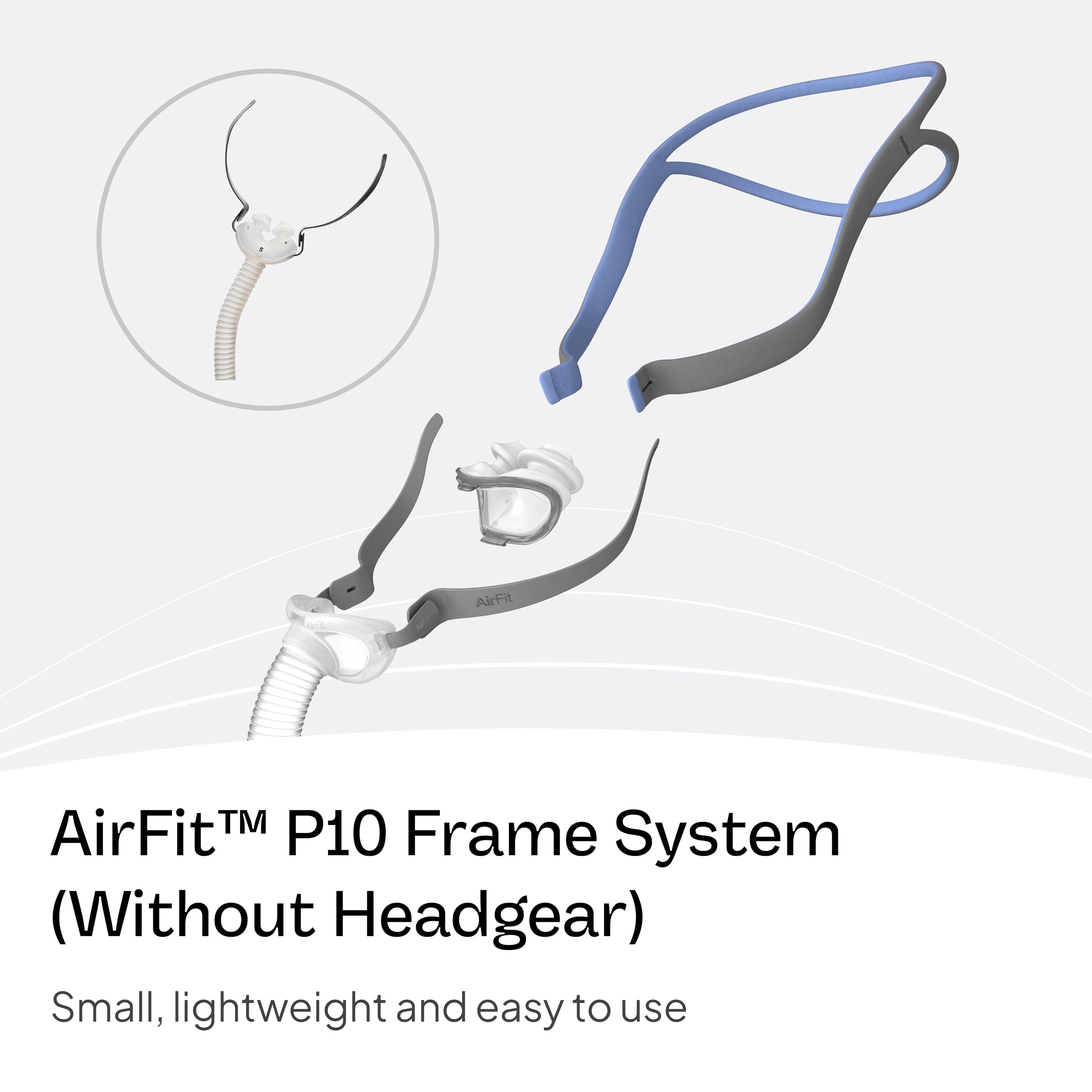 Amazon.com: Resmed AirFit P10 Frame System - Replacement CPAP